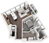 Floor Plan at 1000 Speer by Windsor